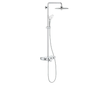 Grohe Euphoria SmartControl - Sprchový set s vanovým termostatem, průměr 26 cm, 3 proudy, chrom 26608000