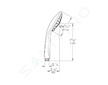 Grohe Euphoria - Sprchová hlavice 110 Massage, 3 proudy, EcoJoy 6,6 l/min, chrom 26513000