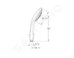 Grohe Euphoria - Sprchová hlavice Champagne 110, 3 proudy, chrom 27222000