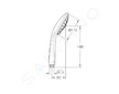 Grohe Euphoria - Sprchová hlavice Massage 110, 3 proudy, chrom 27239000