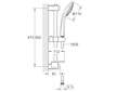 Grohe Euphoria - Sprchová souprava 110 s tyčí, 3 proudy, chrom 27243001