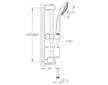 Grohe Euphoria - Sprchová souprava Champagne, chrom 27232001