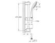 Grohe Euphoria - Sprchová souprava Mono, chrom 2726600E