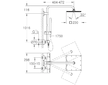 Grohe Euphoria - Sprchový set 230 s termostatem, 1 proud, chrom 26187000