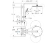 Grohe Euphoria - Sprchový set 310 s termostatem, 3 proudy, kartáčovaný tmavý grafit 26075AL0