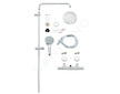 Grohe Euphoria - Sprchový set s termostatem, 18 cm, 3 proudy, chrom 27296001