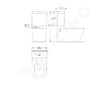 Grohe Euro Ceramic - Splachovací nádrž, 39x17 cm, spodní napouštění, alpská bílá 39332000