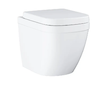 Grohe Euro Ceramic - Stojící WC se sedátkem softclose, rimless, Triple Vortex, alpská bílá 39839000