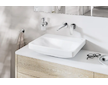 Grohe Euro Ceramic - Umyvadlo 55x44 cm, bez přepadu, bez otvoru pro baterii, alpská bílá 102431SH00