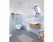 Grohe Euro Ceramic - Umyvadlo 55x44 cm, s přepadem, bez otvoru pro baterii, alpská bílá 102432SH00