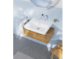 Grohe Euro Ceramic - Umyvadlo 55x44 cm, s přepadem, bez otvoru pro baterii, alpská bílá 102432SH00