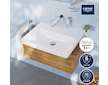 Grohe Euro Ceramic - Umyvadlo 60x47 cm, bez přepadu, bez otvoru pro baterii, alpská bílá 102416SH00
