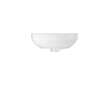 Grohe Euro Ceramic - Umyvadlo na desku 60x40 cm, s přepadem, bez otvoru pro baterii, alpská bílá 102434SH00