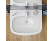 Grohe Euro Ceramic - Umyvadlo s přepadem, 60x48 cm, alpská bílá 39335000