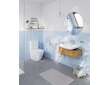 Grohe Euro Ceramic - WC kombi mísa, vario odpad, Rimless, Triple Vortex, alpská bílá 102489SH00
