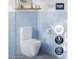 Grohe Euro Ceramic - WC kombi mísa, vario odpad, Rimless, Triple Vortex, alpská bílá 102489SH00