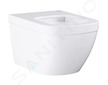 Grohe Euro Ceramic - Závěsné WC, rimless, Triple Vortex, alpská bílá 39328000