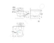 Grohe Euro Ceramic - Závěsné WC, rimless, Triple Vortex, alpská bílá 39328000