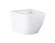 Grohe Euro Ceramic - Závěsné WC se sedátkem softclose, rimless, Triple Vortex, alpská bílá 39693000