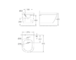 Grohe Euro Ceramic - Závěsný bidet s přepadem, alpská bílá 39208000