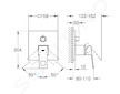 Grohe Eurocube - Baterie pod omítku pro 3 spotřebiče, supersteel 24094DC0
