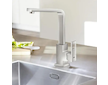 Grohe Eurocube - Dřezová baterie, supersteel 31255DC0