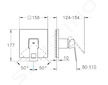 Grohe Eurocube - Sprchová baterie pod omítku, supersteel 24061DC0