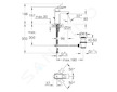 Grohe Eurocube - Umyvadlová baterie s výpustí, chrom 2312700E