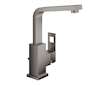 Grohe Eurocube - Umyvadlová baterie s výpustí, kartáčovaný Hard Graphite 23135AL0