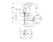 Grohe Eurocube - Umyvadlová baterie s výpustí, kartáčovaný Hard Graphite 23135AL0