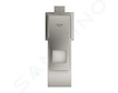 Grohe Eurocube - Umyvadlová baterie s výpustí, supersteel 23127DC0