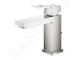 Grohe Eurocube - Umyvadlová baterie s výpustí, supersteel 23445DC0
