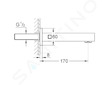 Grohe Eurocube - Vanová vpusť, supersteel 13303DC0