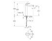 Grohe Eurodisc Cosmopolitan - Baterie pro umyvadlovou mísu, chrom 23432000