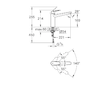 Grohe Eurodisc Cosmopolitan - Páková dřezová baterie, chrom 33770002
