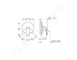 Grohe Eurodisc Cosmopolitan - Sprchová baterie pod omítku, chrom 19549002
