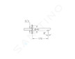 Grohe Eurodisc Cosmopolitan - Vanová vpusť, chrom 13278002