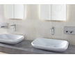 Grohe Euroeco Cosmopolitan E - Elektronická nástěnná umyvadlová baterie bez směšovače, chrom 36274000