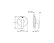 Grohe Eurosmart - 5-směrný přepínač, chrom 19972002