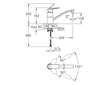 Grohe Eurosmart Cosmopolitan - Dřezová baterie, sklopná pod od okno, chrom 31170000