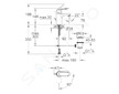 Grohe Eurosmart Cosmopolitan - Páková umyvadlová baterie ES, chrom 2337700E