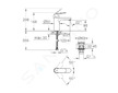 Grohe Eurosmart Cosmopolitan - Umyvadlová baterie s výpustí Push-Open, chrom 23926000