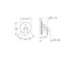 Grohe Eurosmart Cosmopolitan - Vanová baterie pod omítku, chrom 19382000