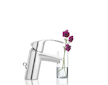 Grohe Eurosmart - Páková umyvadlová baterie S, s výpustí, chrom 33265002