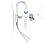 Grohe Eurosmart - Umyvadlová baterie, chrom 23537002