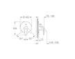Grohe Eurosmart - Vanová baterie pod omítku, chrom 19450002