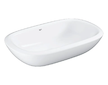 Grohe Eurostyle New - Umyvadlo na desku 50x38 cm, bez přepadu, PureGuard, HyperClean, alpská bílá 39216000