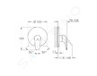 Grohe Eurostyle - Páková sprchová baterie pod omítku, chrom 29098003