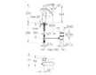 Grohe Eurostyle - Páková umyvadlová baterie L, chrom 23718003