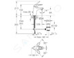 Grohe Eurostyle - Páková umyvadlová baterie S, chrom 23564003